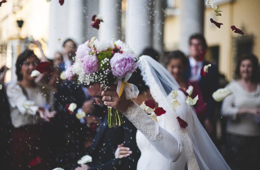 Civil wedding ceremony