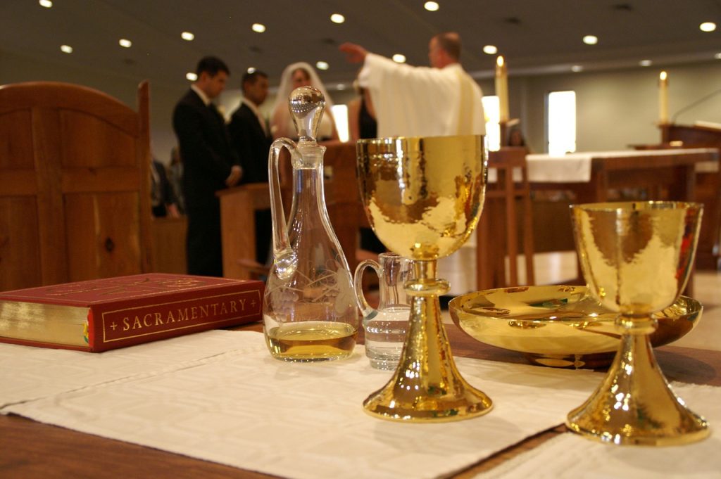 ceremonia de boda cristiana