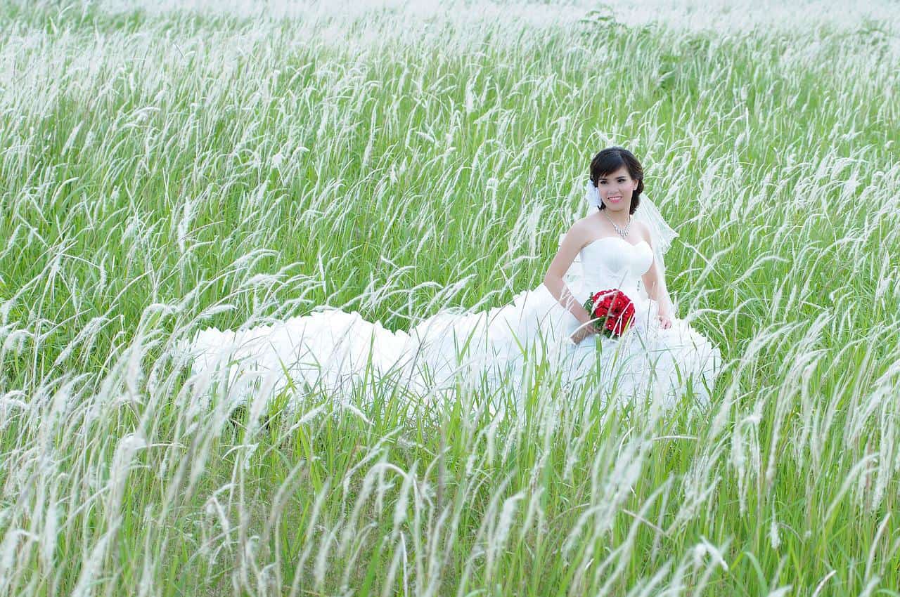 Beautiful wedding dress