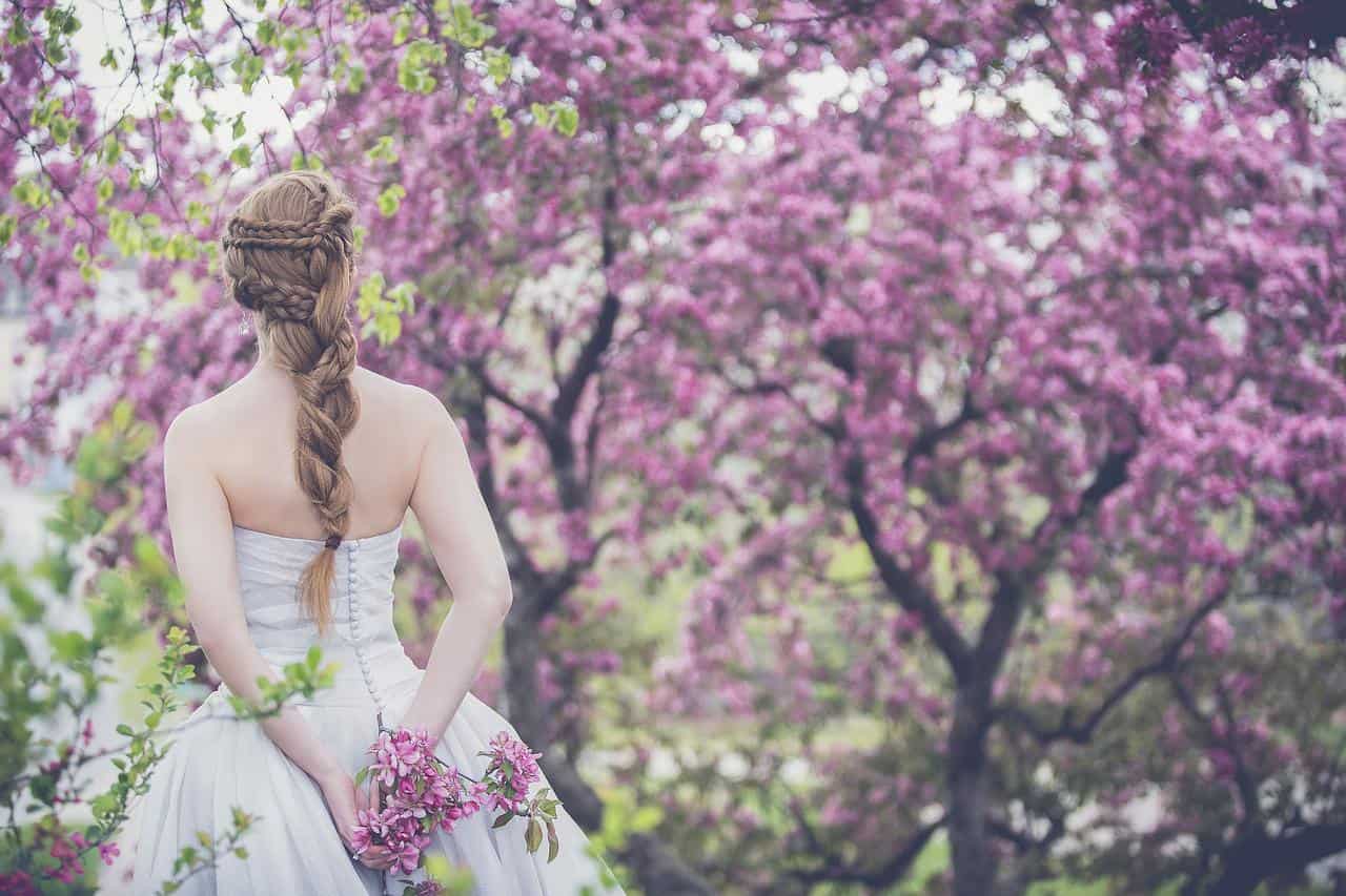 Abito da sposa sinuoso