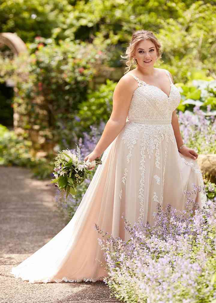 Abito da sposa d'oro